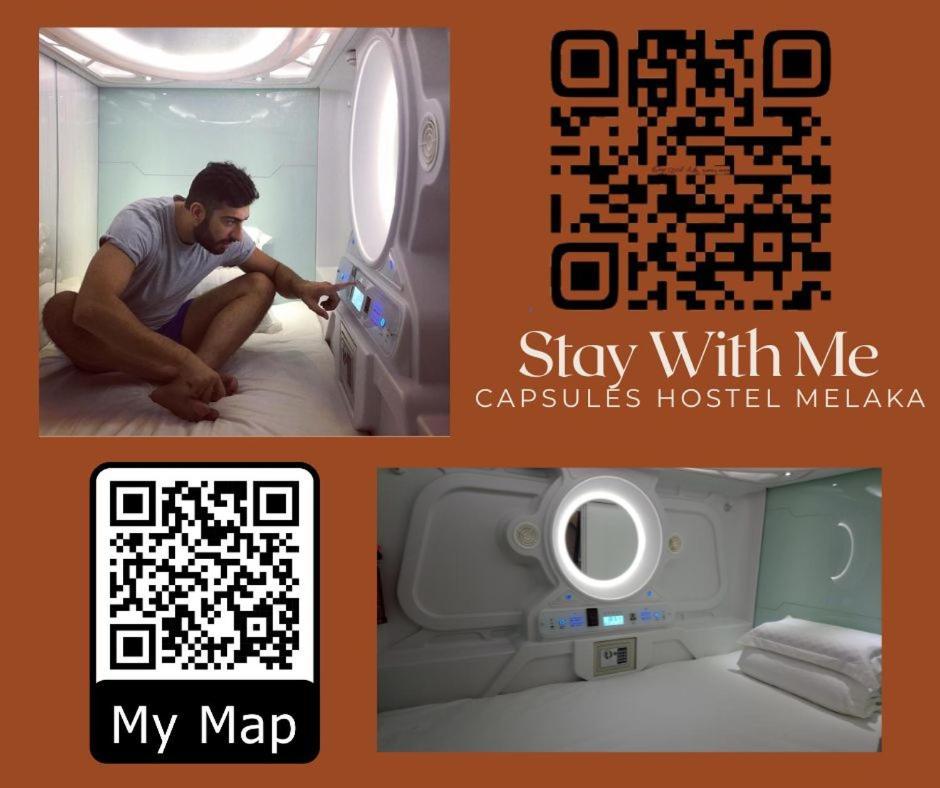 Malacca Stay With Me Capsules Hostel מראה חיצוני תמונה